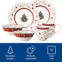 Villeroy & Boch Toy's Delight fehér reggeliző szett 2 személyre 6 részes 3