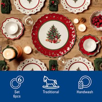 Villeroy & Boch Toy's Delight fehér reggeliző szett 2 személyre 6 részes 4