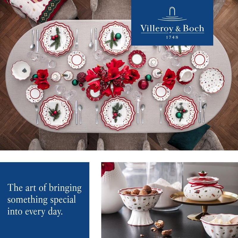 Villeroy & Boch Toy's Delight fehér reggeliző szett 2 személyre 6 részes