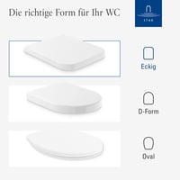 WC sedadlo Villeroy & Boch Venticello SlimSeat, hranaté, prevedenie Wrap-over, alpská biela, lesklé, nerozbitný duroplast, Soft-Close, vymeniteľné 9