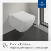 WC sedadlo Villeroy & Boch Venticello SlimSeat, hranaté, prevedenie Wrap-over, alpská biela, lesklé, nerozbitný duroplast, Soft-Close, vymeniteľné 6