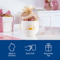 Villeroy & Boch With Love Hello Sunshine bijela šalica za kavu - sigurna za perilicu posuđa i mikrovalnu pećnicu, poklon od vrhunskog porculana 4