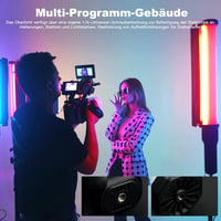 VILTROX H18 RGB LED lámpa stick 2800-6800K dimmer tripod állvánnyal YouTube TikTok streaming 6