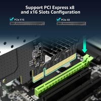 VIMIN 10Gb SFP PCIe hálózati kártya Intel 82599 vezérlővel, X520-DA1 10Gbps adapter 4