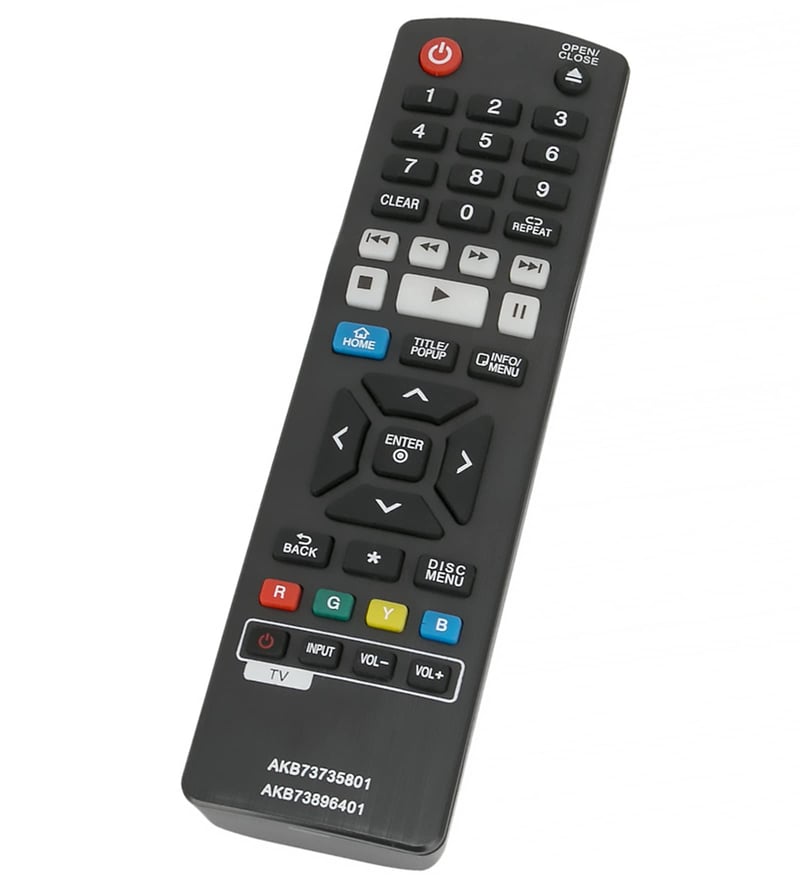 Náhradný diaľkový ovládač VINABTY pre Blu-ray prehrávače LG BP660 BP670 BPM33 BP735 BP430 BP440 BP450 BP550 BP540 BP530 BP330 BP135 BP300 BP335 BP350 BPM35 AKB73735801 AKB73896401