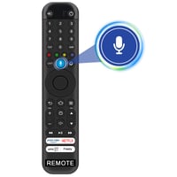VINABTY Hlasom ovládaný diaľkový ovládač pre TCL 4K Ultra HD HDR Smart LED TV - Kompatibilný s 43PF650K 50PF650K 55PF650K 65PF650K 75T6C-UK 85T6C-UK 2