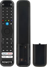 VINABTY Hangvezérlésű Távirányító TCL 4K Ultra HD HDR Smart LED TV-hez - Kompatibilis 43PF650K 50PF650K 55PF650K 65PF650K 75T6C-UK 85T6C-UK  1