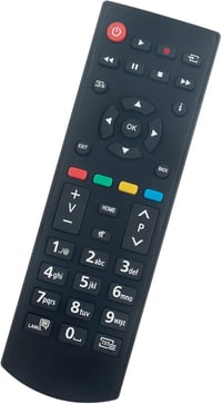 VINABTY RC39127M Távirányító Panasonic TV-hez - Kompatibilis TX-32GW334, TX-24J330E, TX-39GW334 és más modellekhez - Univerzális helyettesít 2