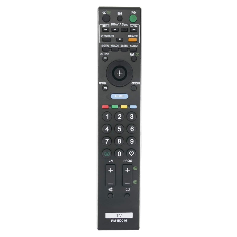 VINABTY RM-ED016 Diaľkový ovládač pre Sony Bravia LCD TV - Kompatibilný s KDL-40W5720, KDL-37W5730 a ďalšími modelmi - Digitálny farebný televízor