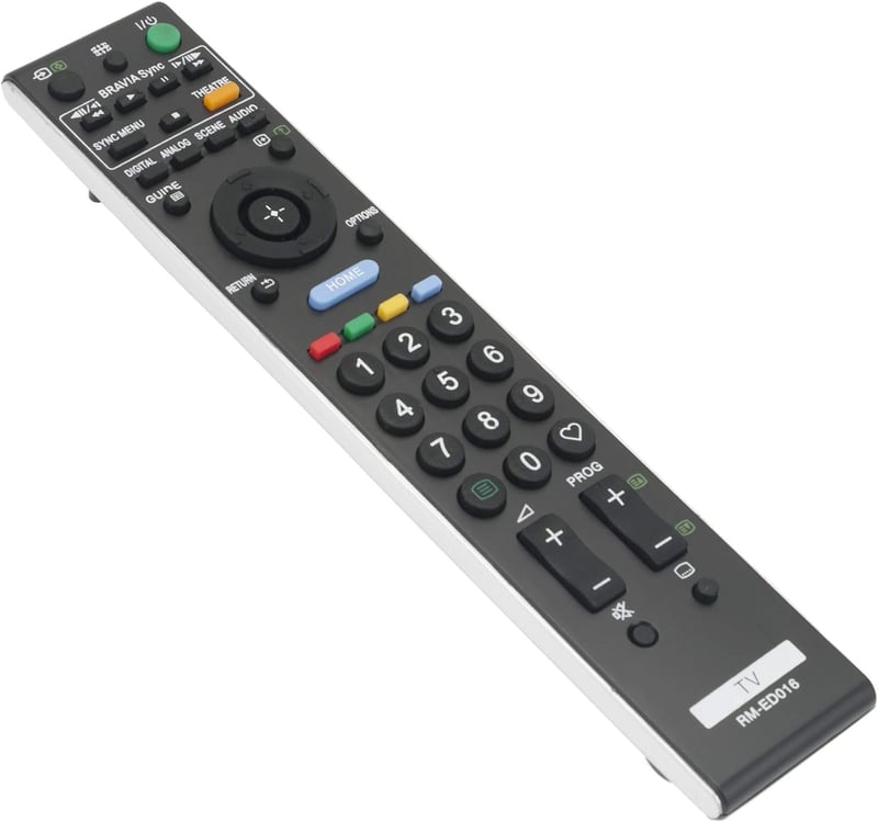 VINABTY RM-ED016 Távirányító Sony Bravia LCD TV-hez - Kompatibilis KDL-40W5720, KDL-37W5730 és más modellekkel - Digitális Színes Televízióh
