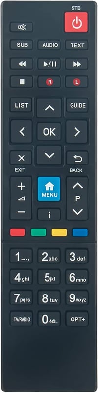 Vinabty RM-M04 Távirányító Humax HD Nano Eco Műholdvevőkhöz - Kompatibilis HD6400S Modellel - Univerzális Helyettesítő Távirányító 3