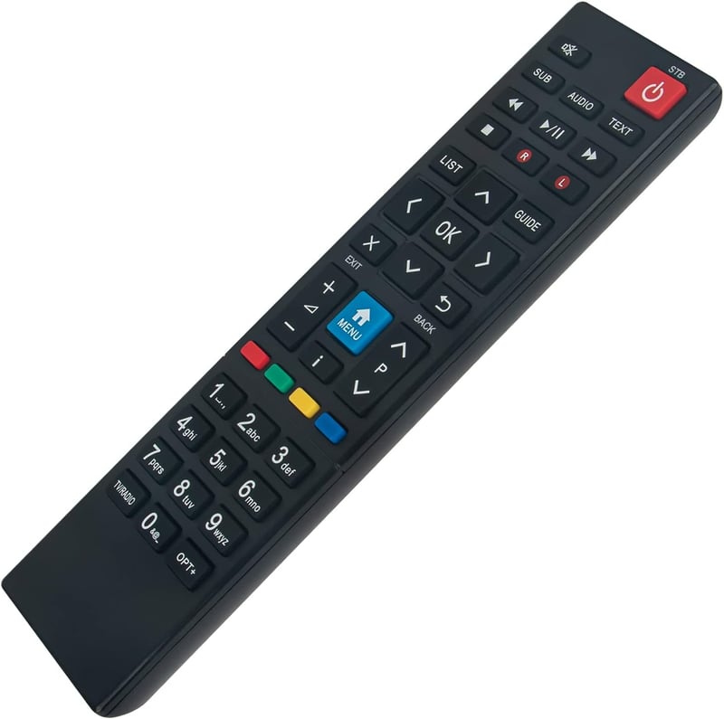 Vinabty RM-M04 Távirányító Humax HD Nano Eco Műholdvevőkhöz - Kompatibilis HD6400S Modellel - Univerzális Helyettesítő Távirányító