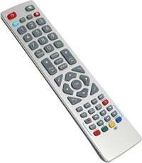 VINABTY Távirányító Sharp TV-hez - Kompatibilis LC-43/49/50/55 CFE sorozatú modellekkel, Univerzális Csere Távirányító 5