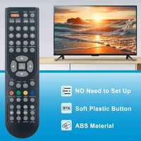 VINABTY Univerzális Távirányító Qbell LED TV-hez - Kompatibilis QBT.32DD QBT.32ED QXT.19KD QXT.32KF QBT.42DD QXT.24KD QXT.39KF Modellekkel 4
