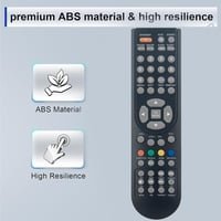 VINABTY Univerzális Távirányító Qbell LED TV-hez - Kompatibilis QBT.32DD QBT.32ED QXT.19KD QXT.32KF QBT.42DD QXT.24KD QXT.39KF Modellekkel 3