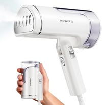 VINATO hordozható gőzölő kefe utazáshoz 1500 W - fehér 1