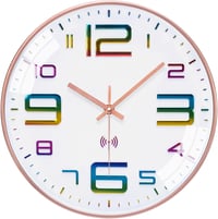 VINILITE rádiójel-vezérelt falióra, csendes, modern - 30 cm 1