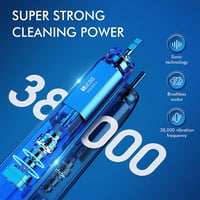 Vinmall Elektromos Fogkő Eltávolító Készlet Tárolódobozzal 5