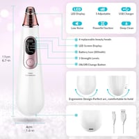 Vinmall Professzionális Arctisztító Mitesszer Eltávolító IT-111W 9