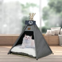Vinnypet Tipi Sátor Macskáknak és Kutyáknak Párnával 50x50x60cm 5