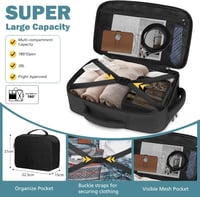 Vinstatin 40x20x25cm Ryanair Fedélzeti Hátizsák 20L Vízálló Laptop Backpack 4