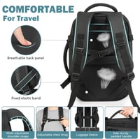Vinstatin 40x20x25cm Ryanair Fedélzeti Hátizsák 20L Vízálló Laptop Backpack 7