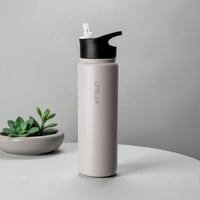 Vinsun rozsdamentes acél ivópalack 750ml szívószállal és szivárgásmentes kupakkal 6