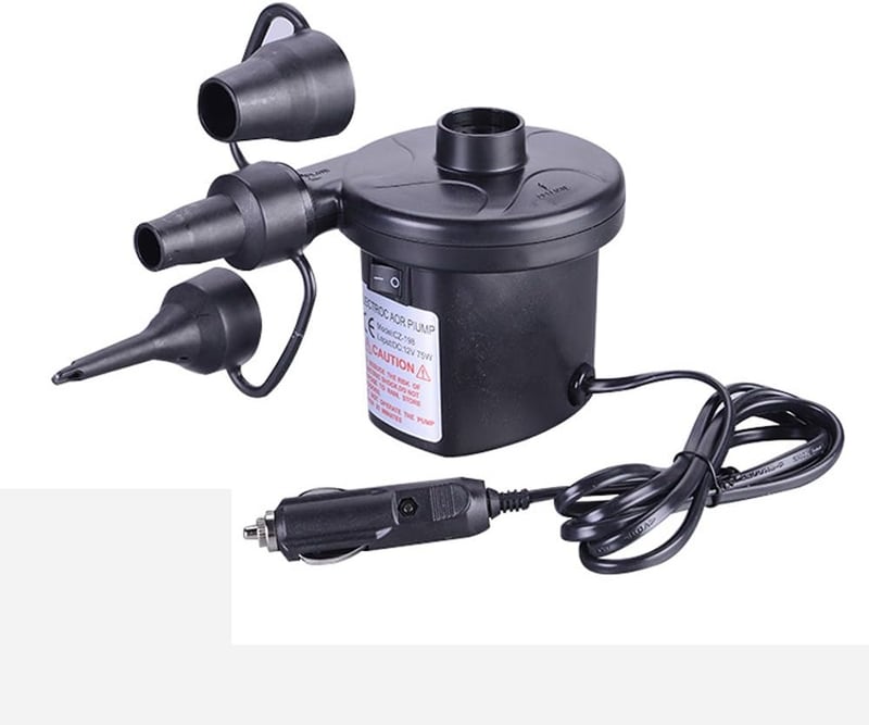 Vinteky Autós Felfújható Matrac Elektromos Pumpával és Beépített Párnával 140x90cm