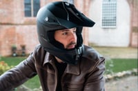 Motokrosová prilba Vinz Luis ECE 22.06, motocyklová prilba pre mužov a ženy, downhill, full face, BMX, MTB, matná čierna, veľkosti XS-XXL 6