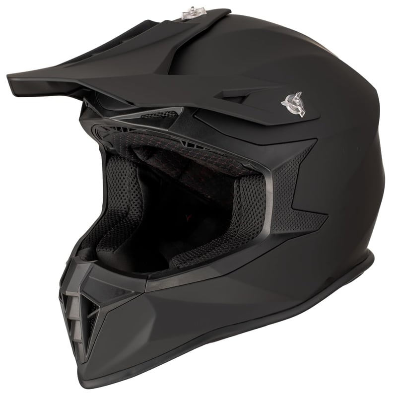 Motokrosová prilba Vinz Luis ECE 22.06, motocyklová prilba pre mužov a ženy, downhill, full face, BMX, MTB, matná čierna, veľkosti XS-XXL