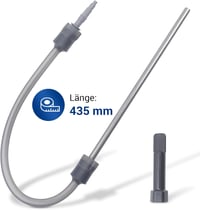 VIOKS szilikon tejcső csatlakozóval Krups MS-8030001244 kávéautomatához 2