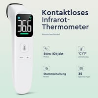 Viproud Infravörös Homlok Hőmérő Babáknak és Felnőtteknek LED Kijelzővel 2