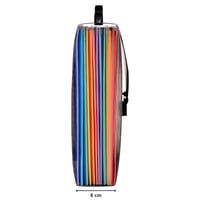 Viquel Rainbow Class A4 harmonikový zakladač, 12 priehradiek, 6 cm chrbát, čierny, so zapínaním 4