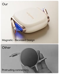 VisionSync 240W USB-C visszahúzható kábel 2x1m gyorstöltés iPhone Samsung 3