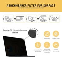 VistaProtect Premium Adatvédelmi Szűrő Microsoft Surface Laptop 3/4/5 13,5" - Kék Fény Szűrő 7