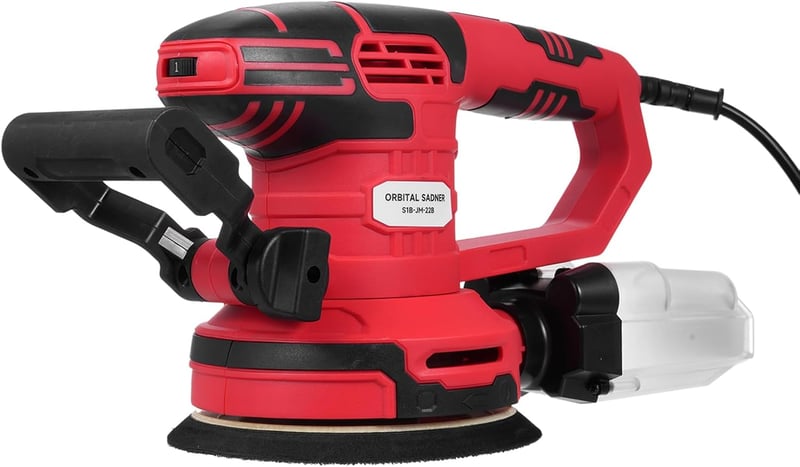 Vistreck 150mm Elektromos Excenter Csiszoló 450W, 6 Fokozat, 13000 RPM Fa Megmunkáláshoz