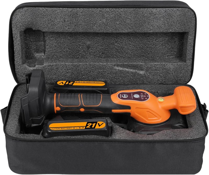 Vistreck Vezeték nélküli Csempelehúzó Vibráló Gép 21V 130mm Szívópohárrral