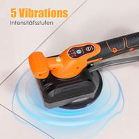 Vistreck Vezeték nélküli Csempelehúzó Vibráló Gép 21V 130mm Szívópohárrral 3
