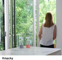 Pulverizator din sticlă Vitachy cu bază din silicon, duză cu 3 setări - somon/gri - 500 ml - 2 buc. 6