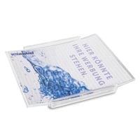 Tăviță pentru bani VITAdisplays Basic PX-020 cu inserție de hârtie transparentă, tăviță pentru casă personalizabilă 1