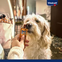 Vitakraft Beef Stick XXL Maškrta pre psov s morčacím mäsom – Tréningová odmena bez pridaného cukru, 15 x 30 g 7