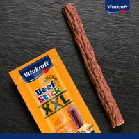 Vitakraft Beef Stick XXL Maškrta pre psov s morčacím mäsom – Tréningová odmena bez pridaného cukru, 15 x 30 g 2