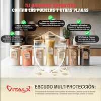 VITALX Capcană cu feromoni pentru molii alimentare, set de 15 bucăți, fără substanțe toxice, pentru bucătărie și cămară, fără insecticide 6
