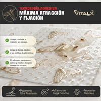VITALX Capcană cu feromoni pentru molii alimentare, set de 15 bucăți, fără substanțe toxice, pentru bucătărie și cămară, fără insecticide 4