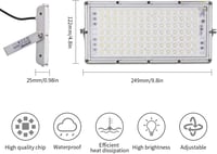 Viugreum Ultra Vékony LED Reflektor Kültéri Világítás 2