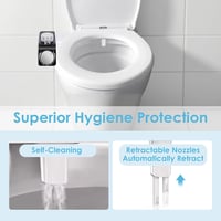VivaLox Bidet Attachment Ultravékony Wc-Hez, Hideg-Meleg Vízzel 3