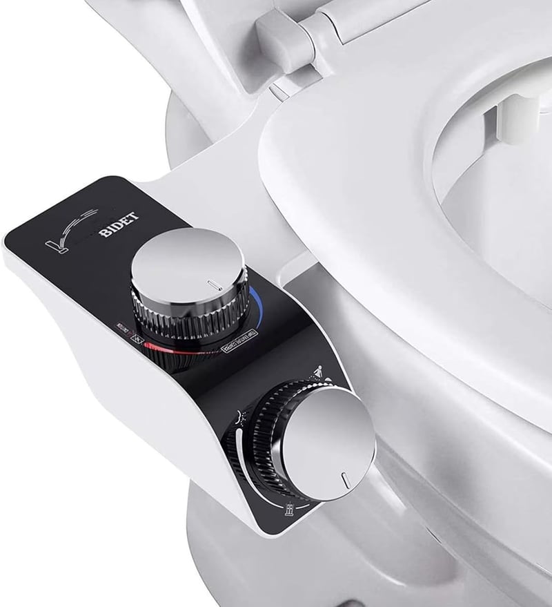 VivaLox Bidet Attachment Ultravékony Wc-Hez, Hideg-Meleg Vízzel