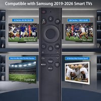 Náhradný diaľkový ovládač VIVCASE pre Samsung Smart TV BN59-01385A s hlasovým ovládaním pre Crystal UHD, QLED, The Frame 4K 8K 2018-2022, čierny 3