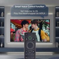 Náhradný diaľkový ovládač VIVCASE pre Samsung Smart TV BN59-01385A s hlasovým ovládaním pre Crystal UHD, QLED, The Frame 4K 8K 2018-2022, čierny 4