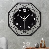 VIVILINEN 60cm Néma Fali Óra Vintage Stílusú Quartz Falióra Nappalihoz Hálóhoz 1